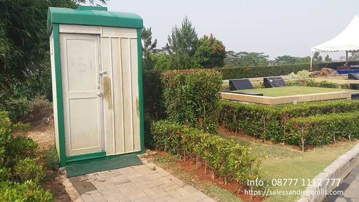 Pentingnya portable toilet saat pemakaman berlangsung