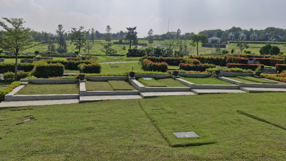 Konsep taman yang indah di San Diego Hills