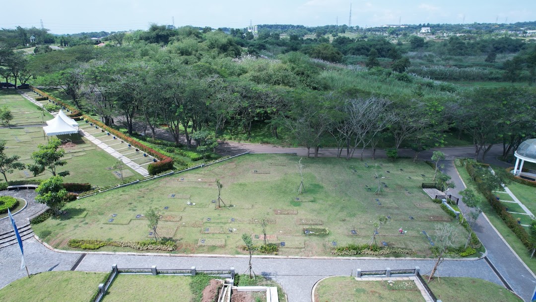 Mount Sinai Park dari udara di San Diego Hills