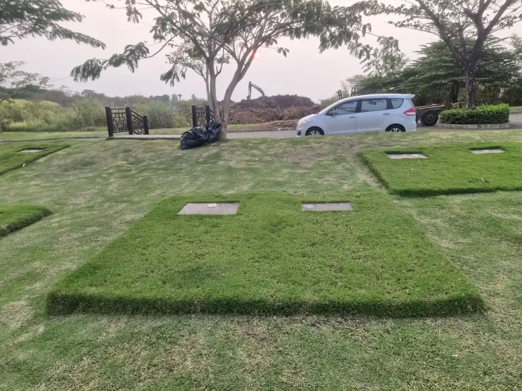 Paket Pasangan area non-Muslim (Universal dan Chinese) San Diego Hills, dua makam berdampingan menempel tanpa jarak